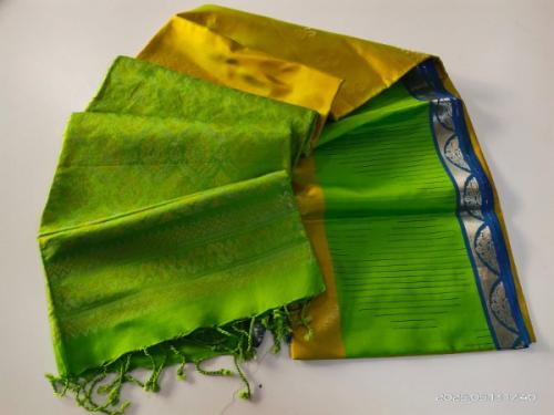 SOFT SILK SAREE WITH BLOUSE